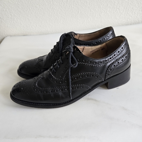 Church Constance Oxford Brogues Bkack Leather English Shoes size 37.5 or US 7.5 - Picture 3 of 16